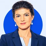 Porträt von Sahra Wagenknecht